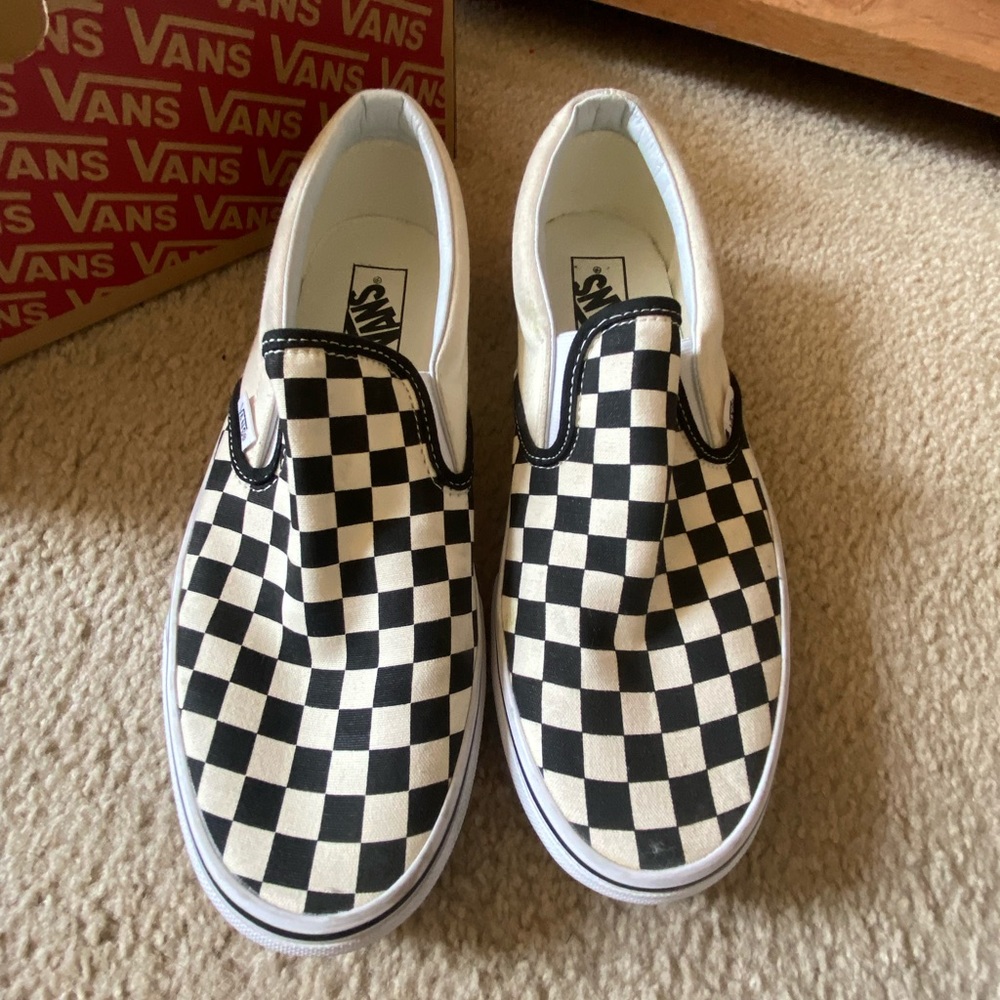 Checkered Vans
